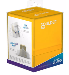 Ultimate Guard Deck Box: Boulder 100+ Amber UGD010690
